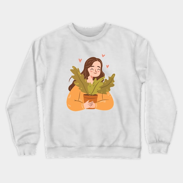 Plant Mom Crewneck Sweatshirt by Cute & Cozy